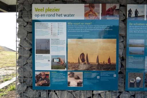 Informatiebord bij Entreepunt 2