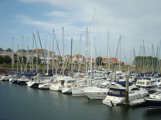 Boten in de Jachthaven