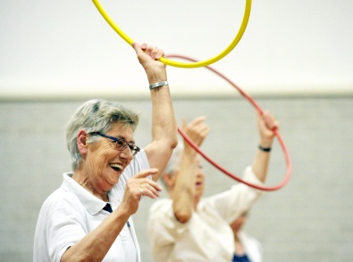 Iedere maandag in de Wemel: Seniorengym